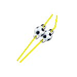Football Party Drinking Straws