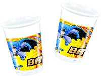 Batman Party Plastic Cups