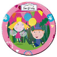 Ben and Holly Party Cake Plates Ben and Holly Party Cake Plates
