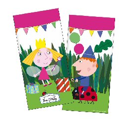 Ben and Holly Party Loot Bags Ben and Holly Party Loot Bags