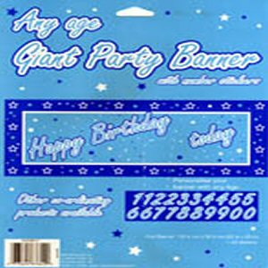 Any Age Blue Giant Banner