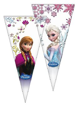 Frozen Party Cellophane Bags