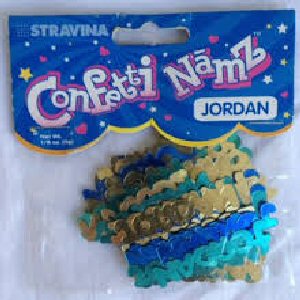 Boys Names Confetti 