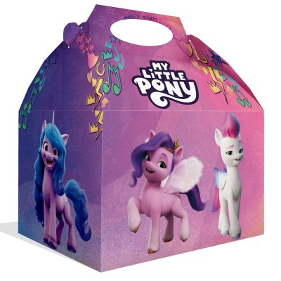 My Little Pony Party Cardboard Lunch Boxes My Little Pony Party Cardboard Lunch Boxes