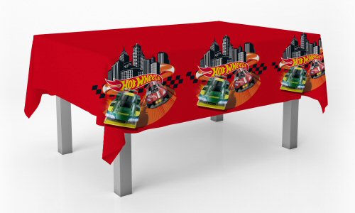 Hot Wheels Party Plastic Tablecover Hot Wheels Party Plastic Tablecover