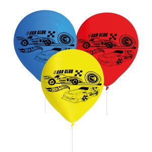 Hot Wheels Party Latex Balloons Hot Wheels Party Latex Balloons