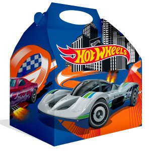 Hot Wheels Party Cardboard Lunch Boxes Hot Wheels Party Cardboard Lunch Boxes
