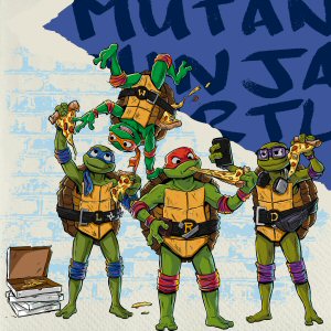 Turtles Party Paper Napkins Turtles Party Paper Napkins