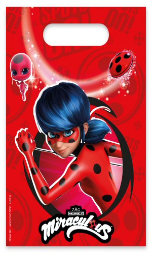 Miraculous Lady Bug Party Loot Bags Miraculous Lady Bug Party Loot Bags