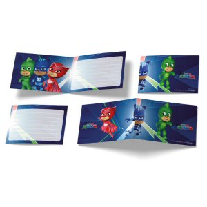 6 Pj Mask Invitations 6 Pj Mask Invitations