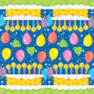 Birthday Cake Party Tablecloth