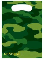 Camouflage And Army Party Loot Bags
