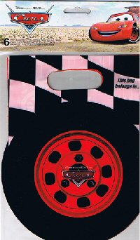 Disney Cars 2 Plastic Party Loot Bags Disney Cars 2 Plastic Party Loot Bags