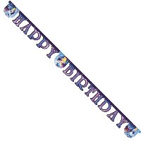 Cinderella Party Happy Birthday Banner