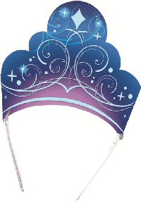 Cinderella Party Cardboard Tiaras 