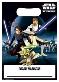 Star Wars The Clone Wars Party Loot Bags Star Wars The Clone Wars Party Loot Bags