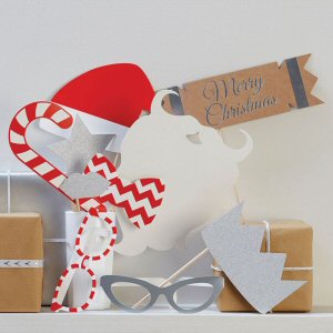 Festive Photo Booth Props Festive Photo Booth Props
