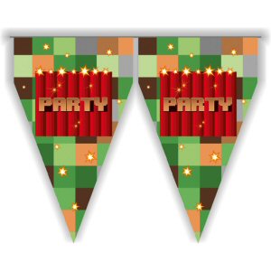 TNT Party Pennant Banner Bunting TNT Party Pennant Banner Bunting