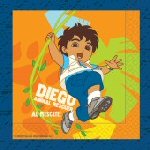 Go Diego Party Napkins Go Diego Party Napkins