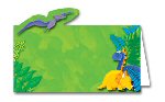 Dinosaur name place cards