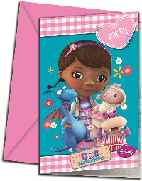 Doc McStuffins Party Invitations Doc McStuffins Party Invitations