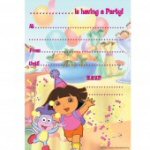 Dora The Explorer Party Invitation Pad Dora The Explorer Party Invitation Pad