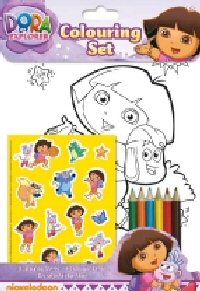 Dora the Explorer Colouring Set Dora the Explorer Colouring Set