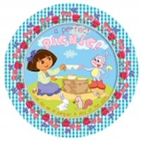Dora the Explorer Paper Party Plates Dora the Explorer Paper Party Plates