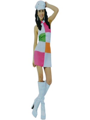 Swinging 60s mini dress Swinging 60s mini dress