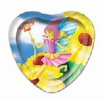 Fairy Pixie Party Heart Shaped Plate