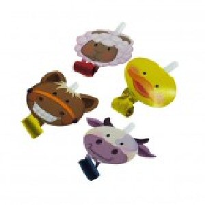 Farmyard Animal Party Blowers Farmyard Animal Party Blowers