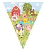 Farmyard Animals Flag Bunting
