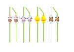 Farmyard Animal Party Straws Farmyard Animal Party Straws