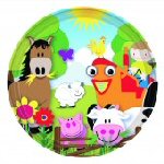 On The Farm Party Paper Plates