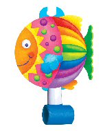 Rainbow Fish Party Blowers