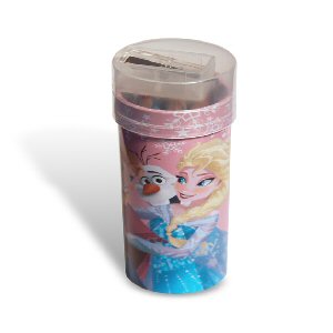Frozen Party Pencil Tin With Sharpener