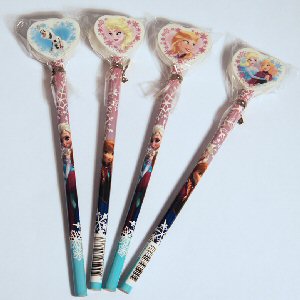 Frozen Party Pencil and Eraser