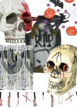 Halloween Party Table Supplies