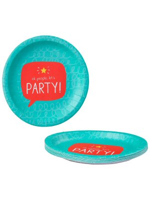 Happy Jackson Ok People Lets Party Plates