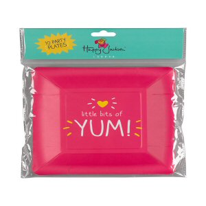 Happy Jackson Yum Party Plates