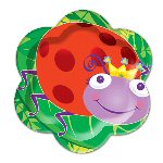 Ladybug Party Shaped Plates Ladybug Party Shaped Plates