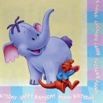 Winnie the Pooh Party Napkins Heffalump Winnie the Pooh Party Napkins Heffalump