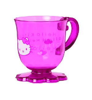 Hello Kitty Flower Base Tea Cup