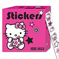 Hello Kitty boxes of stickers Hello Kitty boxes of stickers