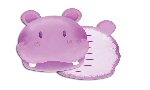 Hippo Party Invitations