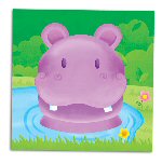 Hippo Party Paper Napkins
