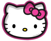 Hello Kitty Party shaped plates GP