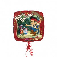 Jake and the Neverland Pirates Happy Birthday Foil Balloon