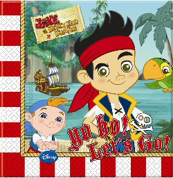 Jake and the Neverland Pirates Party Napkins Jake and the Neverland Pirates Party Napkins