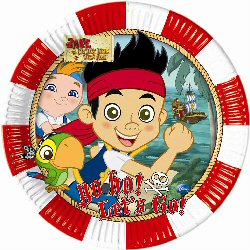 Jake and the Neverland Pirates Party Plates